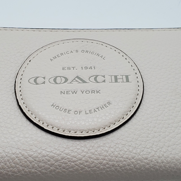 Coach Wallet Leather Zip Around New - Picture 7 of 9